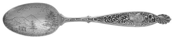 Rodney (Sterling, 1894) Souvenir Spoon (Teaspoon)