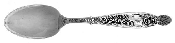 Rodney (Sterling, 1894) Monogram Five O'Clock Teaspoon