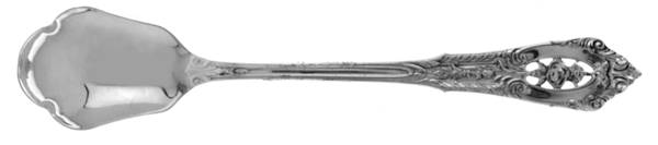 Rose Point (Sterling, 1934, No Monograms) Ice Cream Spoon Individual HC