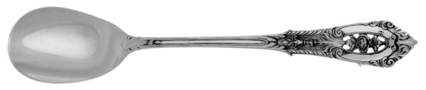 Rose Point (Sterling, 1934, No Monograms) Egg Spoon Solid Individual HC