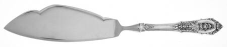 Rose Point (Sterling, 1934, No Monograms) Utility Serving Knife with Stainless Blade