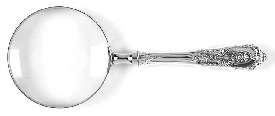 Rose Point (Sterling, 1934, No Monograms) Magnifying Glass
