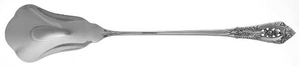 Rose Point (Sterling, 1934, No Monograms) Large Lettuce Serving Spoon