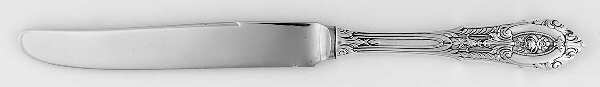 Rose Point (Sterling, 1934, No Monograms) Hollow Handle Youth Knife