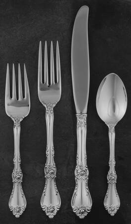 Royal Rose (Sterling, 1962) 32 Piece Estate Set