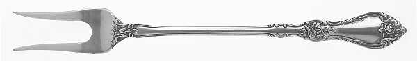 Royal Rose (Sterling, 1962) Short Handle Pickle/Olive Fork