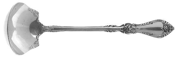 Royal Rose (Sterling, 1962) Solid Piece Cream Ladle
