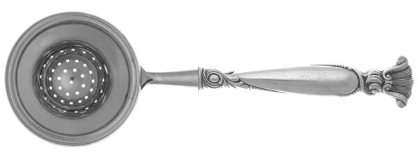 Romance of The Sea (Sterling, 1950) Tea Strainer Overcup Serving-Stainless Bowl HC