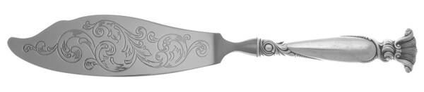 Romance of The Sea (Sterling, 1950) Fish Serving Knife with Stainless Blade HC