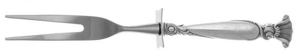 Romance of The Sea (Sterling, 1950) Carving Fork Small with Stainless Prongs HC