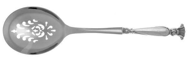 Romance of The Sea (Sterling, 1950) Casserole Spoon with Pierced Stainless Bowl HC