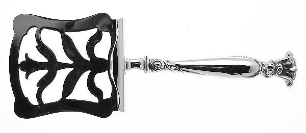 Romance of The Sea (Sterling, 1950) Petite Fours Server with Silverplate Hood