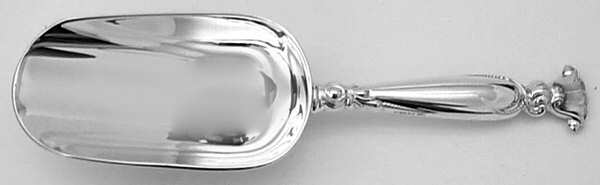 Romance of The Sea (Sterling, 1950) Ice Scoop with Silverplate Bowl