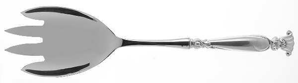 Romance of The Sea (Sterling, 1950) Salad Serving Fork with Stainless Prongs