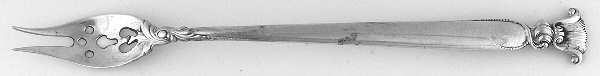 Romance of The Sea (Sterling, 1950) Long Handle Olive Fork HC