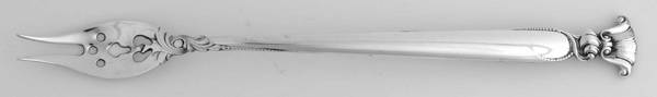 Romance of The Sea (Sterling, 1950) Long Handle Olive Fork