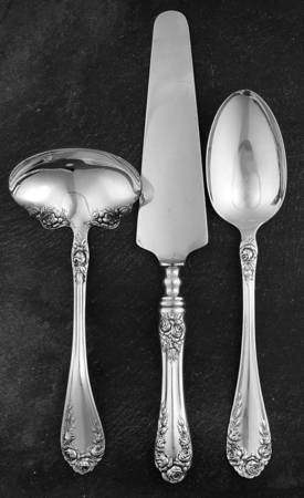Rose (Sterling, 1898-1888) 3 Piece Completer Set