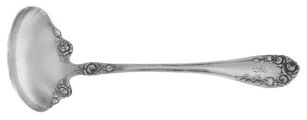 Rose (Sterling, 1898-1888) Solid Piece Cream Ladle