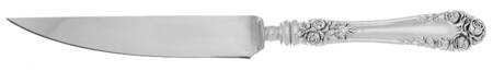 Rose (Sterling, 1898-1888) Steak Knife Individual Hollow, No Serrate HC