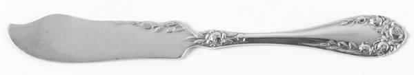 Rose (Sterling, 1898-1888) Flat Handle Butter Spreader