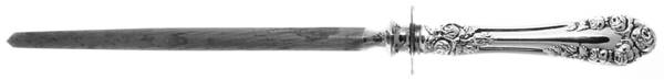 Rose (Sterling, 1898-1888) Small Steel Rod Sharpener Knife