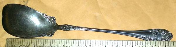 Rose (Sterling, 1898-1888) Large Horseradish Serving Spoon