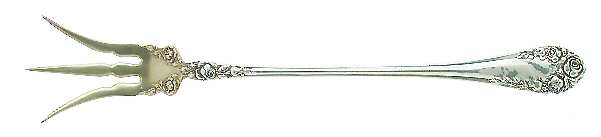 Rose (Sterling, 1898-1888) Large Lettuce Serving Fork