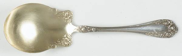 Rose (Sterling, 1898-1888) Large Solid Berry/Casserole Spoon
