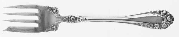 Rose (Sterling, 1898-1888) Individual Salad Fork
