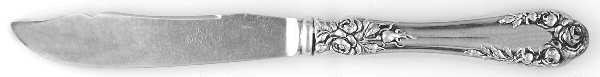 Rose (Sterling, 1898-1888) Individual Fruit Knife with Silverplate Blade