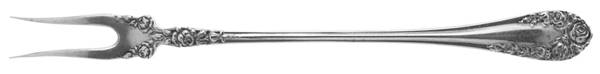 Rose (Sterling, 1898-1888) Long Handle Olive Fork
