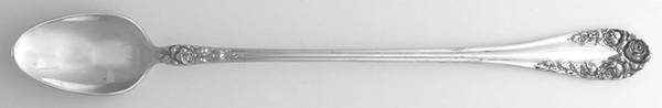 Rose (Sterling, 1898-1888) Iced Tea Spoon