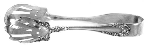 Rose (Sterling, 1898-1888) Large Ice Serving Tongs