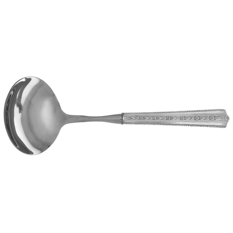 Roseanne (Silverplate, 1938) Gravy Ladle with No Spout Stainless Bowl HC