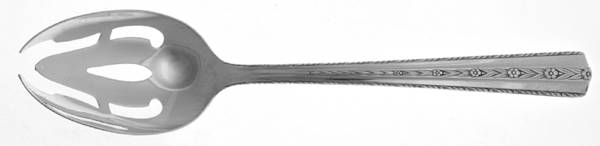 Roseanne (Silverplate, 1938) Pierced Tablespoon (Serving Spoon)