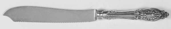 Sappho (Sterling, 1895) Cake Saw with Silverplate Blade