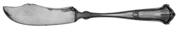 Saxon (Sterling, 1910) Flat Handle Master Butter Knife
