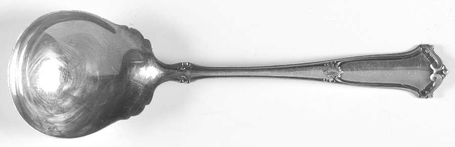 Saxon (Sterling, 1910) Round Bowl Soup Spoon (Bouillon)