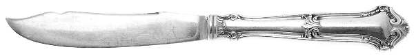 Saxon (Sterling, 1910) Individual Fruit Knife with Silverplate Blade