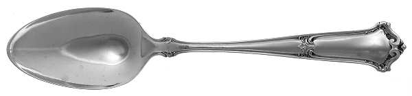 Saxon (Sterling, 1910) Dessert/Oval Soup Spoon