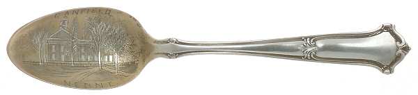 Saxon (Sterling, 1910) Souvenir Spoon (Teaspoon)