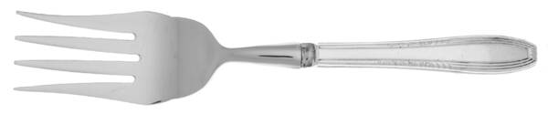 Serenade I (Silverplate, 1944) Cold Meat Fork Large, Stainless Tines HC