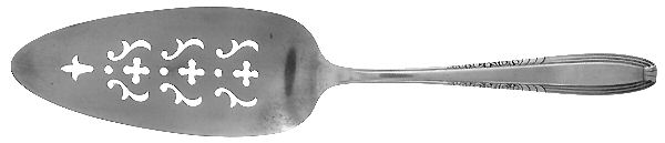 Serenade I (Silverplate, 1944) Solid Pierced Pie Server