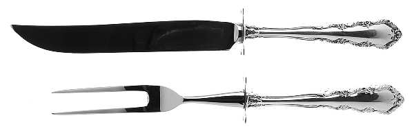 Shenandoah (Sterling, 1966) Small Stainless Blade 2-Piece Steak Carving Set