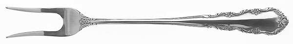 Shenandoah (Sterling, 1966) Short Handle Pickle/Olive Fork by Wallace Silver