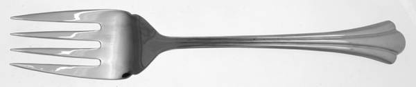 Shellbrook (Stainless) Medium Solid Cold Meat Serving Fork