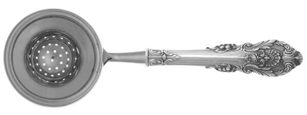 Sir Christopher (Sterling) Tea Strainer Overcup Serving-Stainless Bowl HC