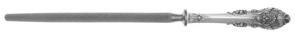 Sir Christopher (Sterling) Sharpener Knife with Steel Rod HC