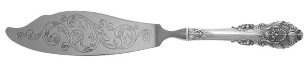 Sir Christopher (Sterling) Fish Serving Knife with Stainless Blade HC