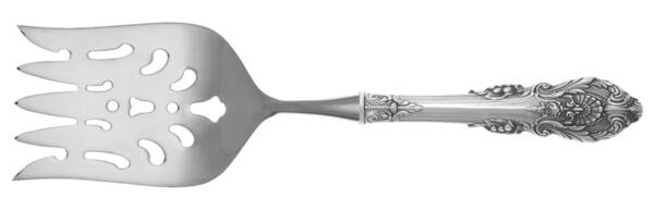 Sir Christopher (Sterling) Fish Serving Fork with Stainless Tines HC